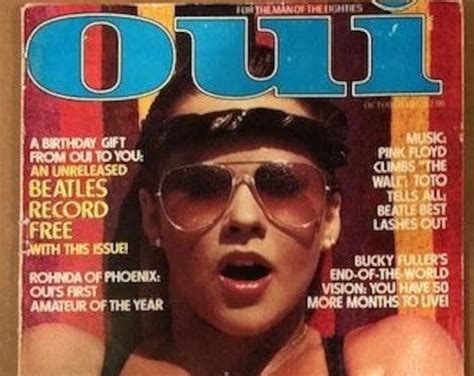 linda blair oui|Linda Blair Oui Magazine from Vintage Magazine Sales